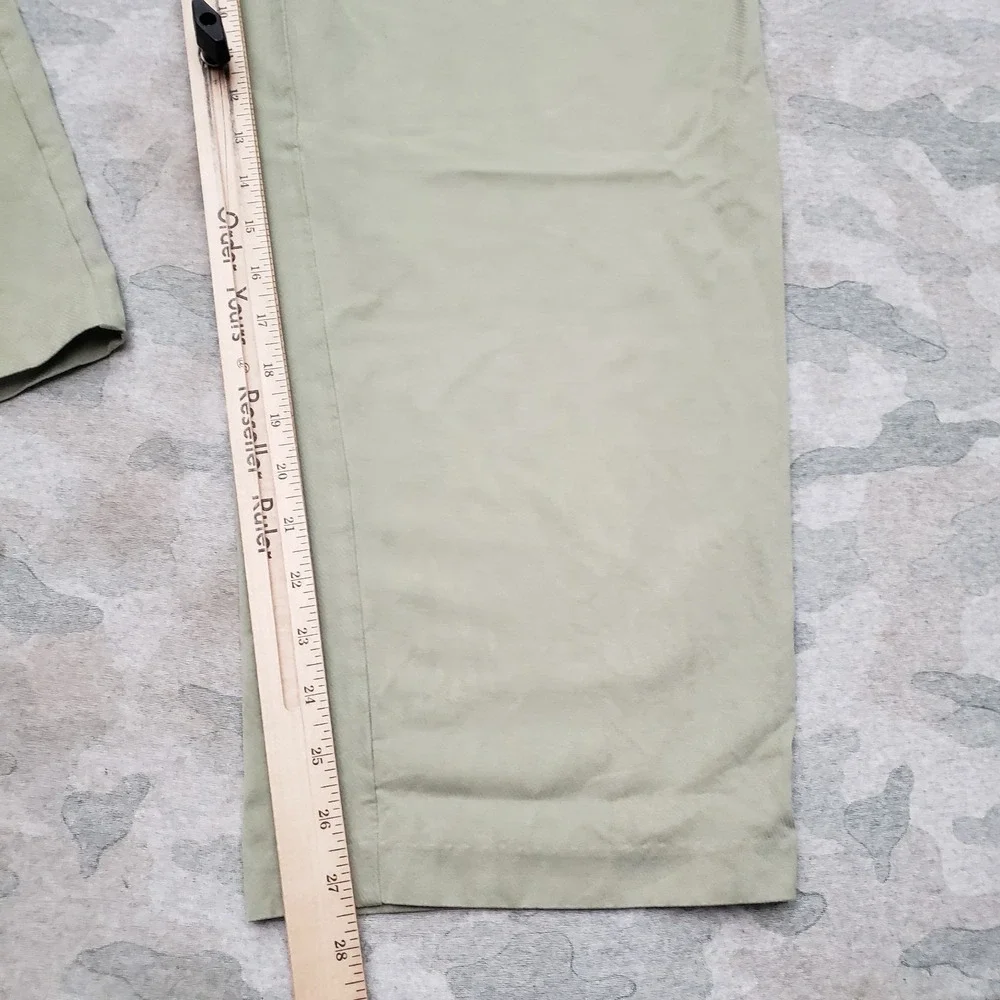 Tommy Bahama Pants Mens 40x30 Green Pockets Silk Relaxed Golf Casual